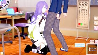 Hentai Game Koikatsu! Big tits Moona Hoshinova awaits in 3DCG anime