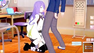 Hentai Game Koikatsu! Big tits Moona Hoshinova awaits in 3DCG anime
