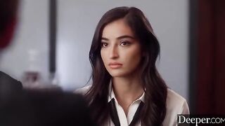 The hottest anal action with queen Emily and a big cock fan