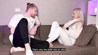 Girl accidentally smoked step bro’s weed, had to apologize with sex