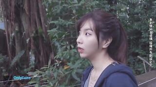 Real couple making love on cam while traveling to Taipei