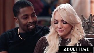 Kenna James gets fucked by her husband and a horny neighbor