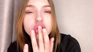 A juicy girl with a great ass enjoys herself at home, indulging in some personal pleasure