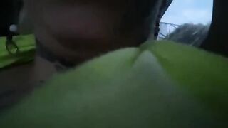 Katty Blake gets her pussy railed in the car all over Bucaramanga