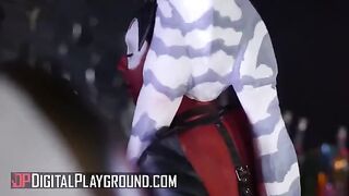 Aria Alexander gets a massive hangover and fucks Luke Hardy in a parody
