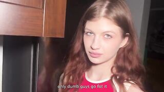 A student fucks her stepdad in a steamy roleplay scene