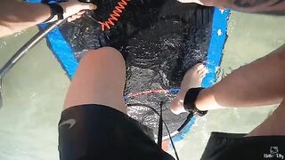 I met a cute girl on the beach and fucked her