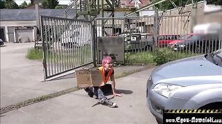 Climate activist gets fucked by Egon Kowalski in a hardcore scene