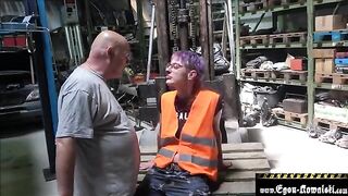 Climate activist gets fucked by Egon Kowalski in a hardcore scene