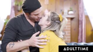 Aiden Ashley gets fucked hard on a first date by Nathan Bronson