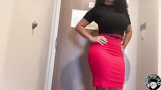 Latina MILF Valerie Kay practices yoga with pervert Lil D