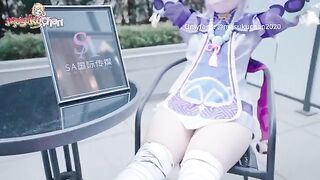 Thick Thighs Qiqi Gets Her Pussy Drenched With Cum After A Massage