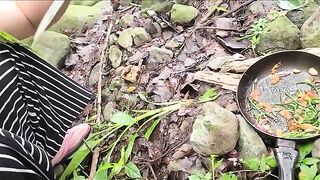 A viral video of a Pinay single mom's daring outdoor escapade