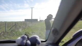 A girl agreed to have sex on the camera during our trip