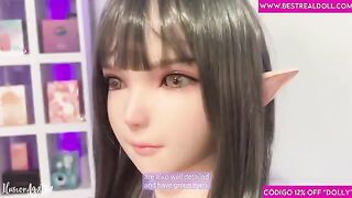 Aggie SEXDOLL review - BestRealDoll offers a steamy, realistic experience with this Hungarian beauty, Sindy, whose slim frame and captivating blue eyes bring an irresistible allure to the scene