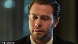 The man fucked the appetizing woman with big boobs hard