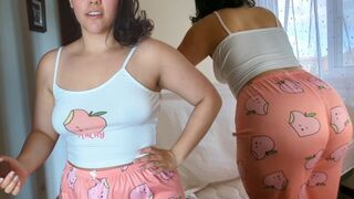 Stepmother scolds her stepson and asks him to massage her back