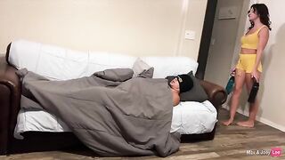 The wife gets her pussy filled with cum twice