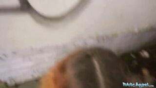 Public Agent Spanish beauty gets fucked for cash