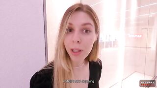A shoplifter got caught in a mall toilet and was fucked hard