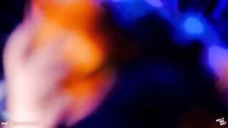 Asuka Langley’s sloppy blowjob and pussy creampie action is intense