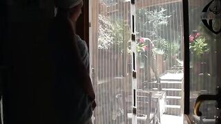 The gardener got fucked by the homeowner with intense passion