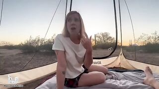 A guy is having stargazing with his stepmom in a hot way