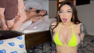 Luxury Girl, a stunning model known for her captivating 36D curves and striking blue eyes, delivers an intense ASMR reaction in this video. Hailing from Estonia, Luxury Girl has built a massive following on platforms like Instagram and TikTok, where she o