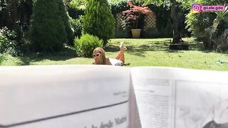I got my ass plugged with FREUTOY and my man nailed me outdoors