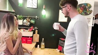I got fucked by my ex in the kitchen, it was messy