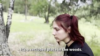 A girl got lost in the forest and I fucked her there