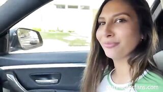 A lucky fan picked up the hot Gianna Dior and took her home to fuck