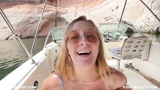 Molly Pills and horny hiking public sex on a boat