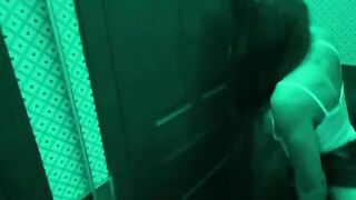 I fucked my roommate in the restaurant toilet