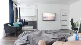 The stepmom caught her stepson using Autoblow and gapping his asshole