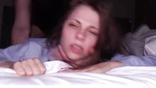 The Perfect Girlfriend - a cute and petite teen gets fucked hard