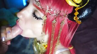 The oriental dancer Nilou gets her ass hole railed in an intense session