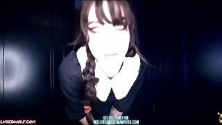 Xavier fucks Wednesday Addams with a big cock penis