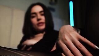 A sexy girl with big boobs gets her pussy oiled and fucked