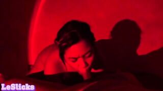 A horny Filipino girl gets her ass covered with cum in this hot POV scene