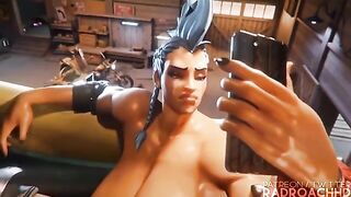 Junker Queen totally destroys Mei’s pussy in this hardcore scene