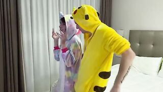 The stepsister got a bit too playful after making a TikTok video