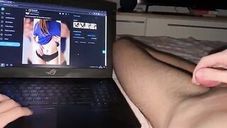 Pervert dude caught watching step sis OnlyFans, fucked to keep quiet