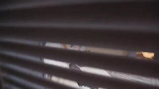 Pervert guy caught his stepsister wanking and fucking in POV style