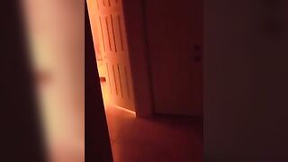Exhibitionist Redhead fucks with a voyeur from next door, showcasing passion