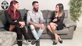 Our vicina di casa has seen us and now she wants to fuck