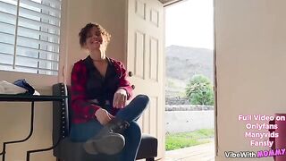 A Jewish woman from a ranch is crying and asking for the guy’s dick