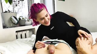 A wife should ask for money like this, with a blowjob and intense action