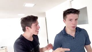 A busty woman has an orgy with her four young nephews