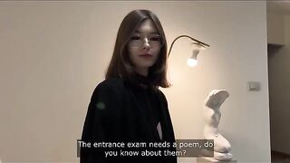 Instead of studying, the classmate decided to have sex